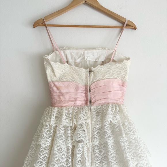 Vintage 1950’s Party Dress Wedding Gown - Picture 10 of 12